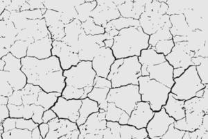 Dry cracked earth texture vector