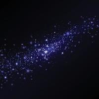 Space galaxy background with stars Template for your design vector