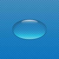 Water drop Isolated Template for your design vector