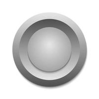 Circle Button Template for your design vector