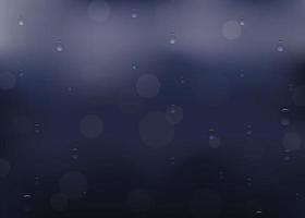 Rain drop on window. Template for your design vector