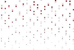 Light Red vector layout with rectangles, squares.