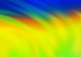 Dark Blue, Yellow vector blurred shine abstract pattern.