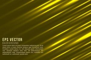 Yellow abstract background with shine glowing effect vector