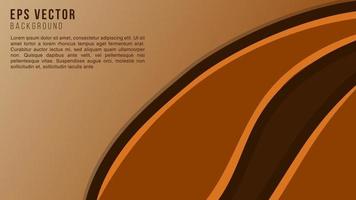 Ilustración de vector de fondo marrón café