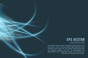 Blue abstract text background with shiny gradient effect eps vector