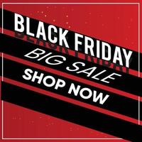 Abstract Black Friday Sale Layout Background. vector