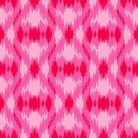 Pink ethnic seamless pattern vector