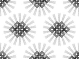 Seamless Pattern of Silver Endless Knot vector