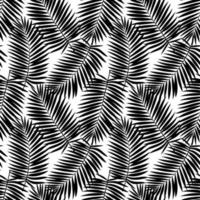 Palm Leaves Seamless Pattern vector