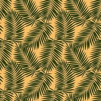 Palm Leaves Seamless Pattern vector