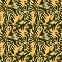 Palm Leaves Seamless Pattern vector