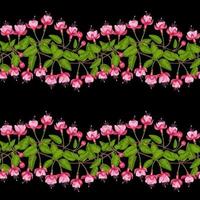 Fuchsia Seamless Pattern vector