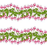 Fuchsia Seamless Pattern vector