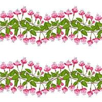 Fuchsia Seamless Pattern vector