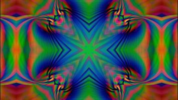 abstract textured multicolored kaleidoscope background. video