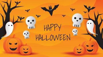 Halloween Background vector illustration