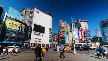 Marché ximending à taipei taiwan video