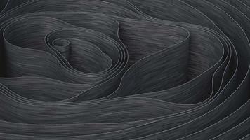 Animated abstract background of a spiral waving and moving video