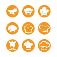 Chef logo images vector