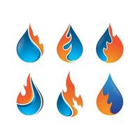 Oil and gas logo images vector