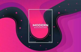 Dynamic modern background with colorful fluid shapes vector