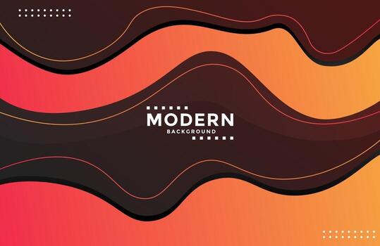 Dynamic modern background with colorful fluid shapes vector