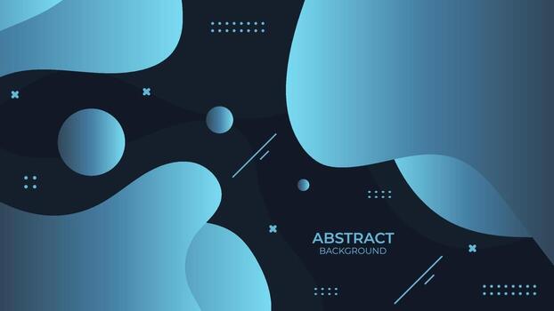 Background fluid design abstract with geometric object vector