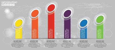 Infographics design vector and marketing icons