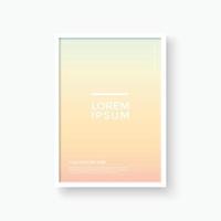 Vector background of beautiful color gradient