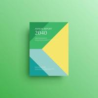 Geometric background book cover, brochure, flyer template vector