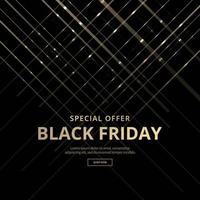 black friday sale banner, event background vector