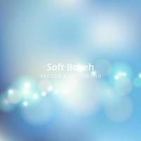 Simple and beautiful soft bokeh background vector