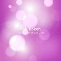 Simple and beautiful soft bokeh background vector