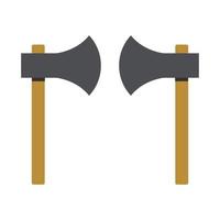 Ax Illustrated On White Background vector