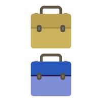 Work Bag Illustrated On White Background vector