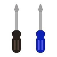 Screwdriver Illustrated On White Background vector