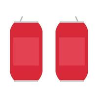 Can Illustrated On White Background vector