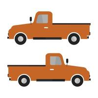 Truck Illustrated On White Background vector