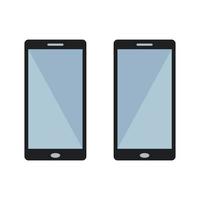 Smartphone Illustrated On White Background vector