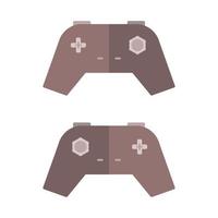 Game Pad Illustrated On White Background vector