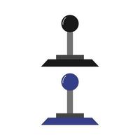 Joy Stick Illustrated On White Background vector