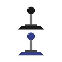 Joy Stick Illustrated On White Background vector