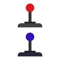 Joy Stick Illustrated On White Background vector
