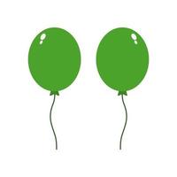 Balloon Illustrated On White Background vector