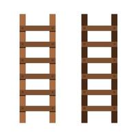 Ladder Illustrated On White Background vector