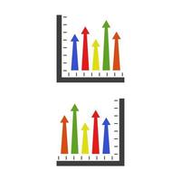 Statistics Illustrated On White Background vector