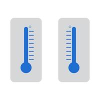 Thermometer Illustrated On White Background vector