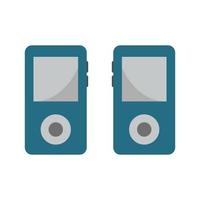 Music player Illustrated On White Background vector