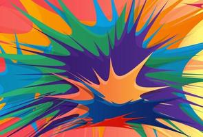 dynamic liquid colorful vector background